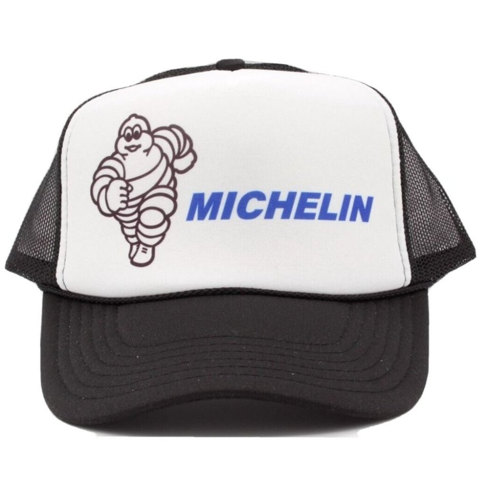 Michelin Trucker Hat Baseball Cap Vintage Mesh Michelin Man Trucker Hat - Picture 2 of 4